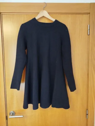 Vestido corto azul marino