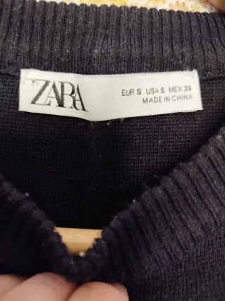 Vestido corto azul marino