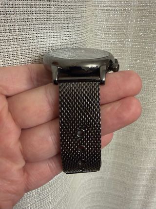 Relógio Emporio Armani Cronógrafo Preto e Azul