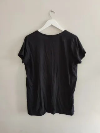 Camiseta Zara Negra Talla XL
