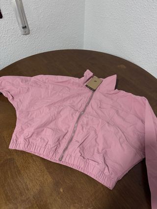 Chaqueta Cortavientos Nike Rosa Talla S
