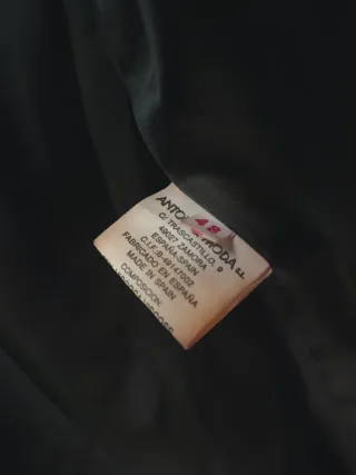 Abrigo Estracan Negro