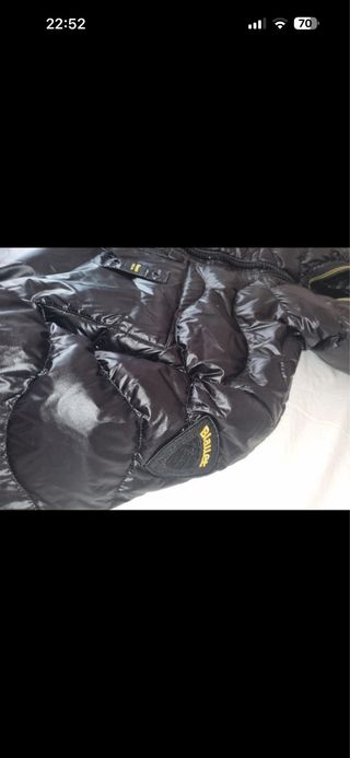 Chaqueta Blauer Plumas Negra