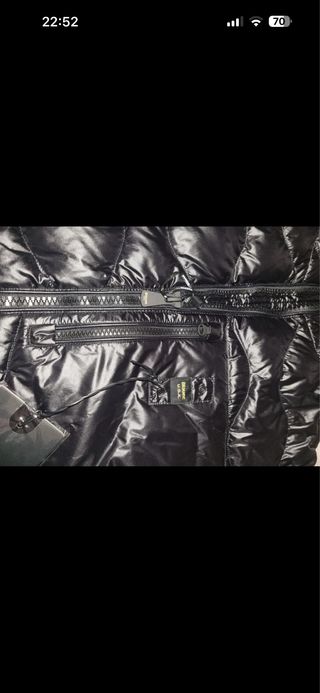 Chaqueta Blauer Plumas Negra