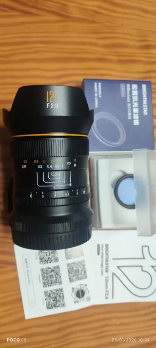 Objetivo 12mm 2.8 Full Frame nikon z