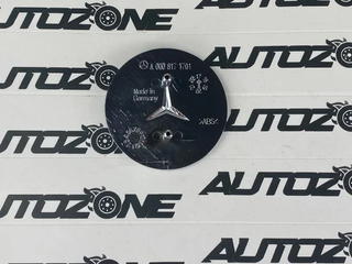 Emblema Mercedes clásico negro para capó 57 mm (B)