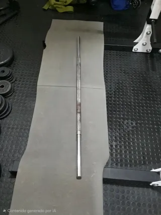 Barra musculacion 120 cm 30mm