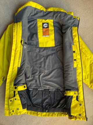 Chaqueta de esquí Fusalp amarilla