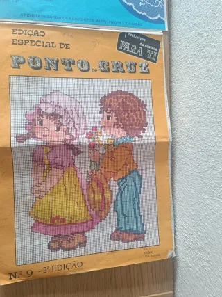 2 Revistas Para ti e Ponto Cruz