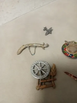 Lote de imperdibles antiguos