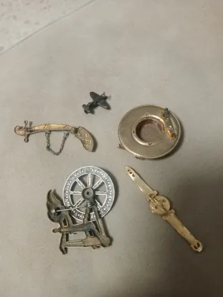 Lote de imperdibles antiguos