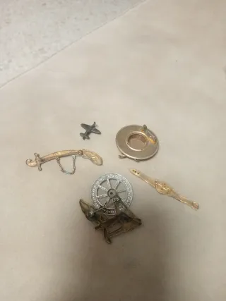 Lote de imperdibles antiguos