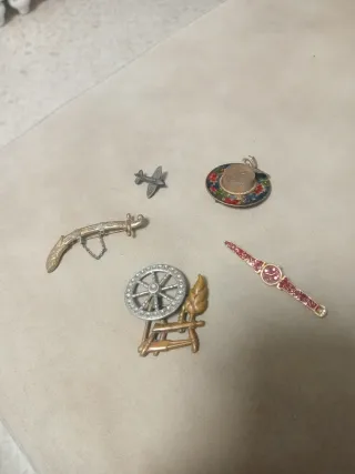 Lote de imperdibles antiguos