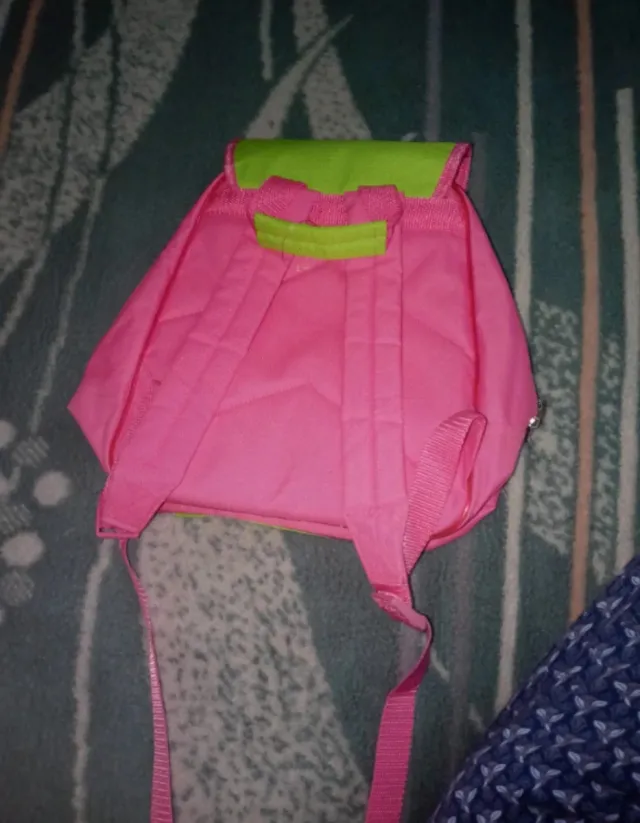Mochila Escolar Winx Club Rosa y Verde