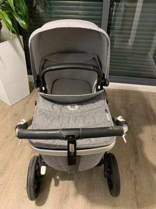 Bugaboo Fox Gris + Saco Invierno Gris