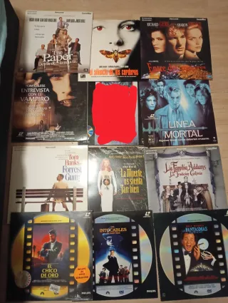 Colección 11 Películas Laserdisc