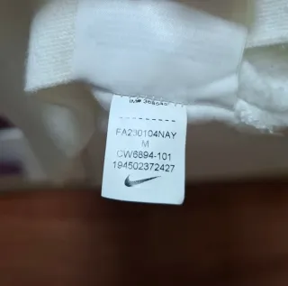 Sudadera Nike Blanca Talla M