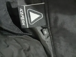 Icepeak Pantalones de esquí negros
