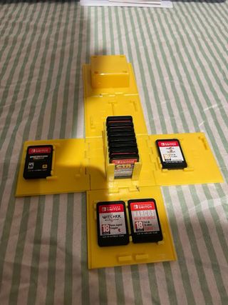 Nintendo Switch OLED+12juegos+4 pares de joycons