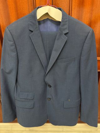 Traje de chaqueta hombre azul Talla 44