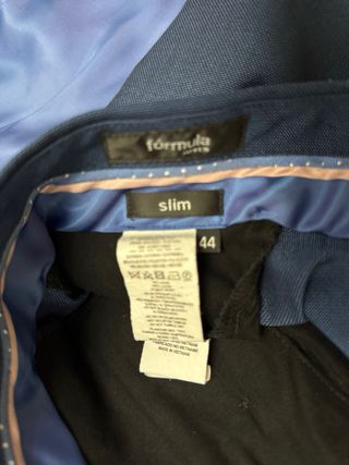 Traje de chaqueta hombre azul Talla 44