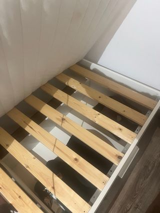 Cama nido blanca Ikea Brimmes