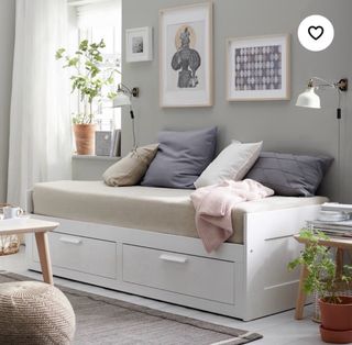 Cama nido blanca Ikea Brimmes