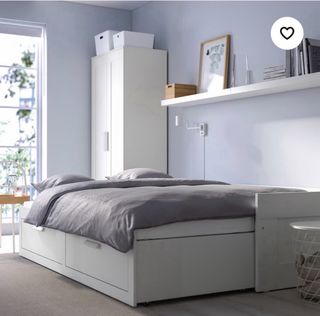 Cama nido blanca Ikea Brimmes