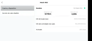 Dji Mavic Mini Combo Gris