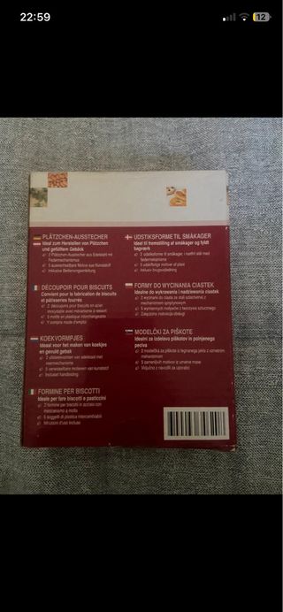 Set formine per biscotti