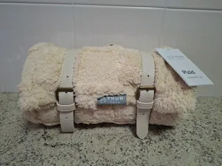 Coperta Thun Plaid Beige Nuova