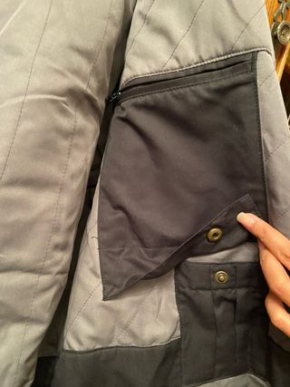 Chaqueta de Lana Columbia Negra Hombre