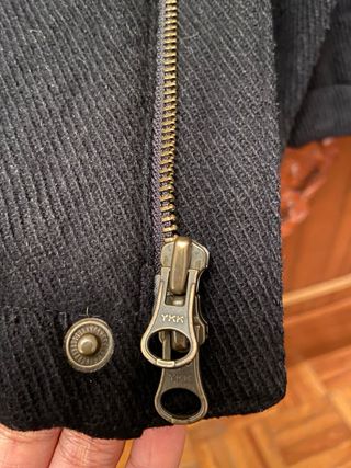 Chaqueta de Lana Columbia Negra Hombre