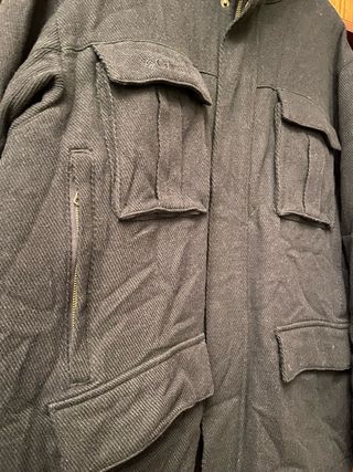 Chaqueta de Lana Columbia Negra Hombre