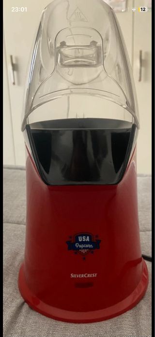 Macchina Popcorn SilverCrest Rossa