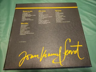 Joan Manuel Serrat Álbum de Oro 4 LP