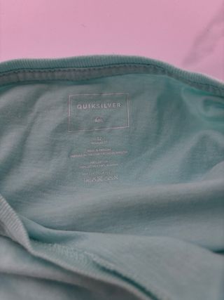 Camiseta Quiksilver niño azul 12 años