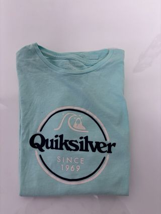 Camiseta Quiksilver niño azul 12 años