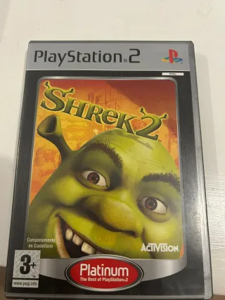 Shrek 2 PS2 Platinum Activision Español