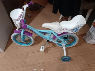 Bicicleta Frozen Niña Casi Nueva