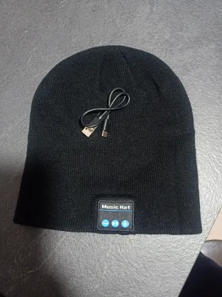 Gorro Vobony Bluetooth 5.0 Negro