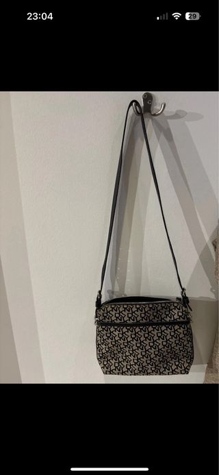 Bolso DKNY Beige y Negro