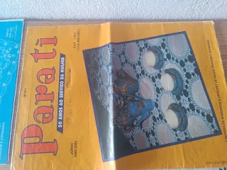 2 Revistas antigas  Para Ti - Bordados e Crochet