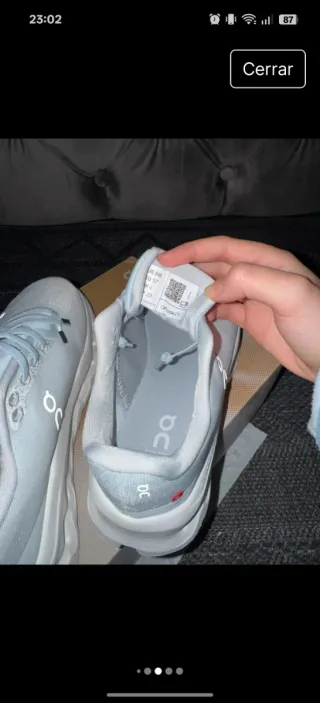 Zapatillas On Cloud running A Estrenar talla 38