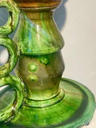 JARRÓN CANDIL DE CERÁMICA