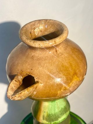 JARRÓN CANDIL DE CERÁMICA