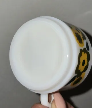 Tazzina caffè Arcopal Lotus anni 70 fiori