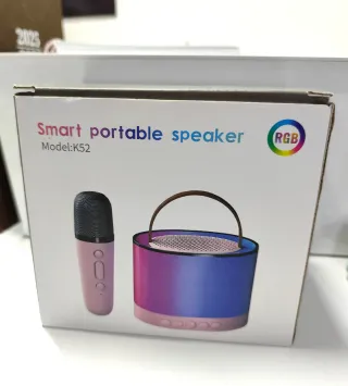 Smart speaker stile Vintage Beige con Microfono