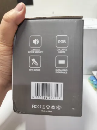 Smart speaker stile Vintage Beige con Microfono