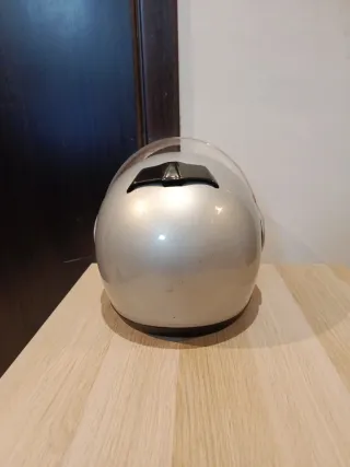 Casco de Moto Plata